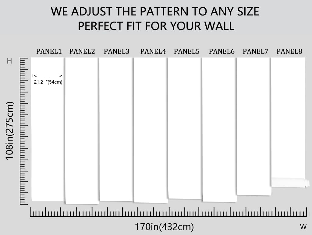 Autumn Sunshine in The Woods Wallpaper, Natural Landscape Mural, Modern Living Room Bedroom Backdrop Wall Mural(Non-self-Adhesive)