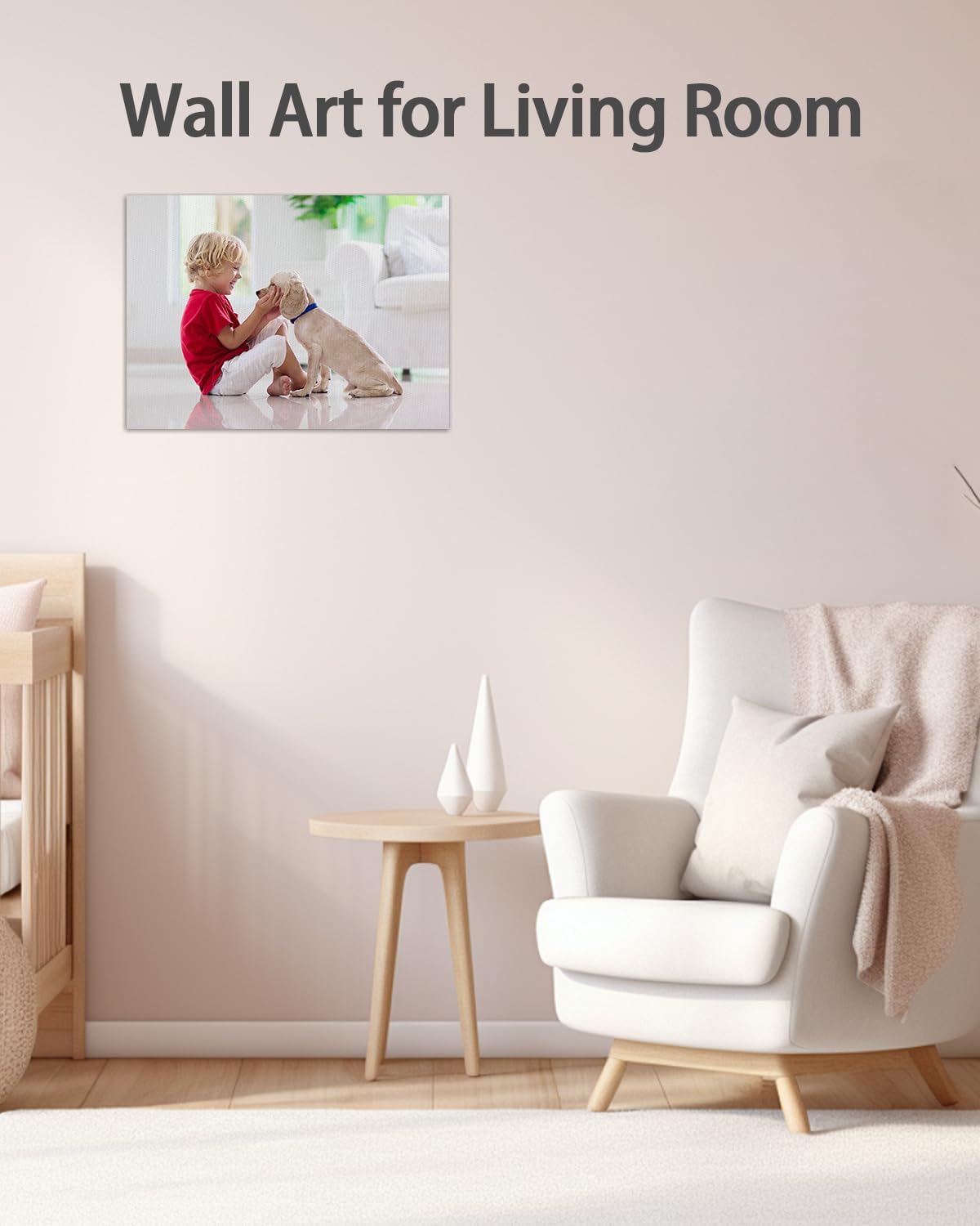 AbcCustomize Canvas Prints with Your Photos,Custom Canvas Wall Art for Bedroom, Living Room, Farmhouse Decor,Personalized Gifts Canvas Prints for Family,Friend,Lover,Pet