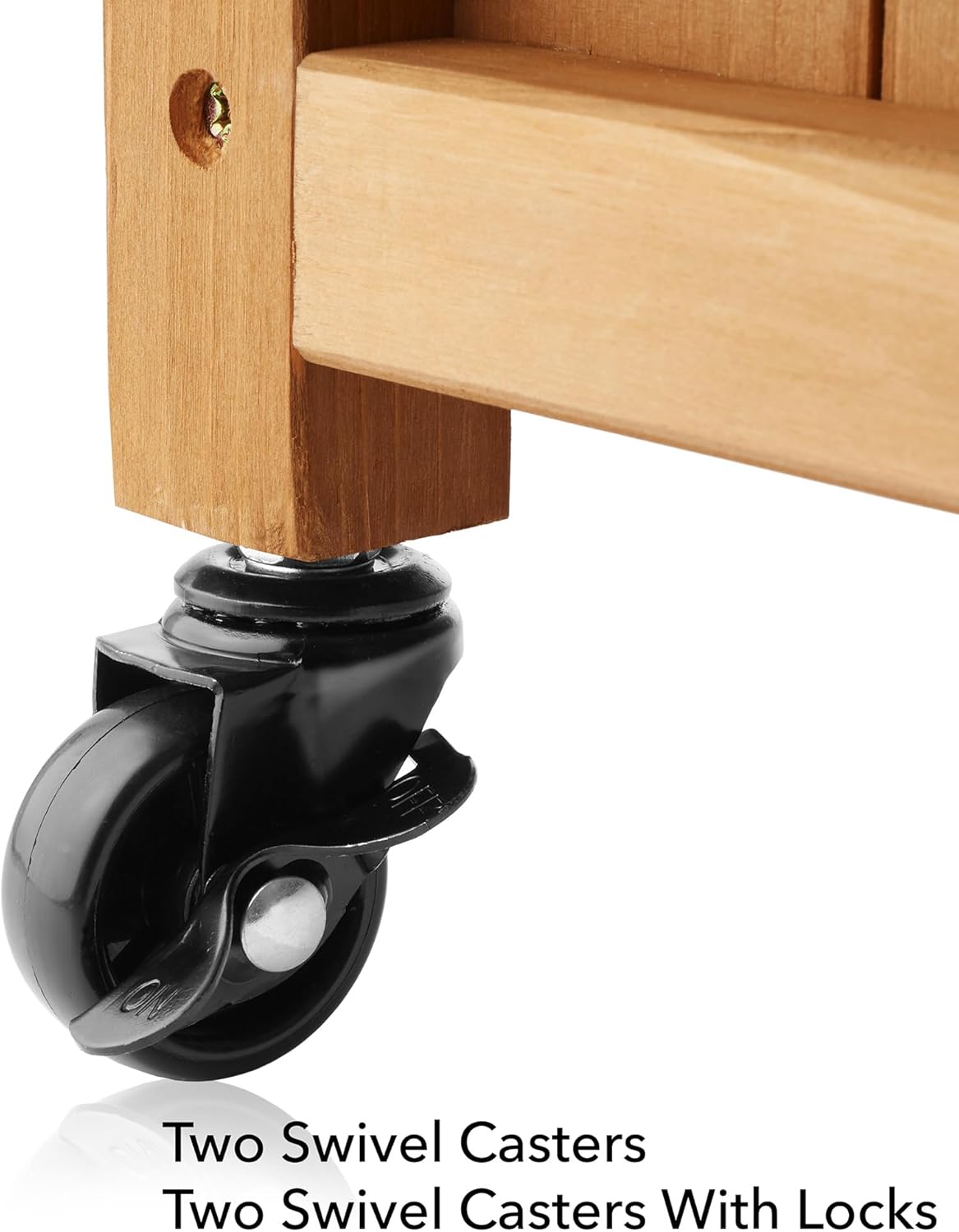 Casafield 48" Raised Garden Bed with Trellis - Wooden Diamond Lattice for Climbing Plants and Planter Box with Drainage Holes and Wheels