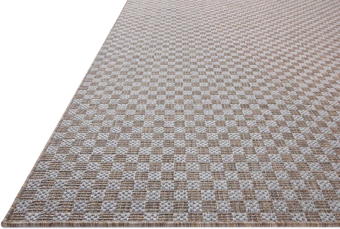 Loloi Amber Lewis Topanga Collection TOP-02 Natural/Silver 9'-2" x 12'-0" Indoor/Outdoor Area Rug