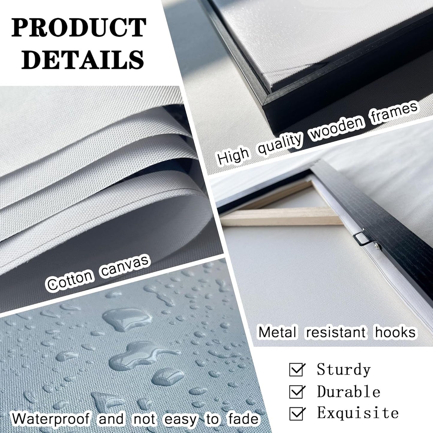 KLAKLA Abstract Wall Art 86x39 Inches - Huge Canvas Picture Wall Decor Living Room Oversized Artwork for Walls Bedroom Office Decoration Modern Frame Wall Art