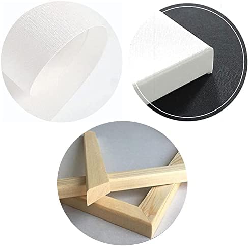 Motivational Canvas Wall Art Inspirational Poster for Office Watch Your Thoughts Inspiring Canvas Prints Artwork for Home Wall Decor Modern Painting Stretched and Framed Ready to Hang [24''Wx 36''H]