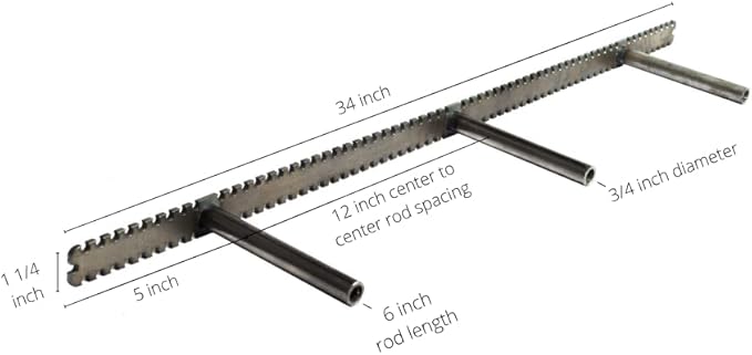 Floating Shelf Brackets - Sheppard Brackets - Easy Install - Heavy Duty (34 inch Build Kit)