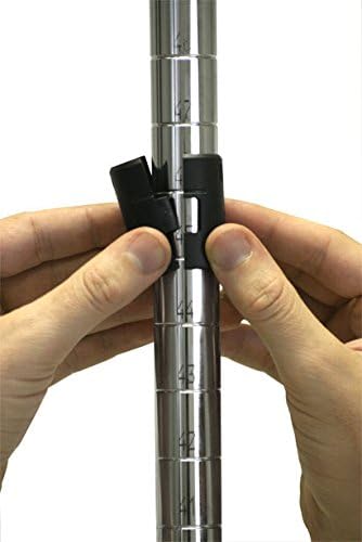 Omega Products Corporation 14" Deep x 60" Wide x 20" High Chrome Mobile Dunnage Rack