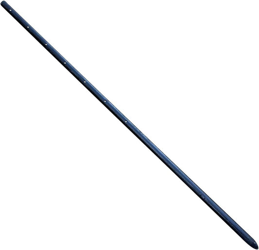 Sandbaggy Round Steel Concrete Form Stakes with Nail Holes - Rust Resistant Coating - Removable, Reusable (10, 3/4 in X 36 in)