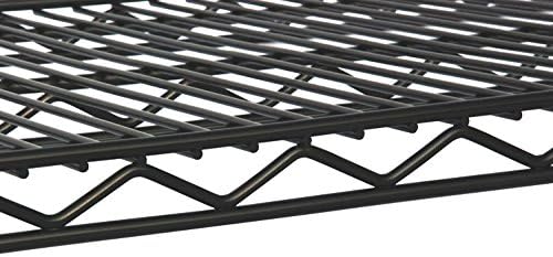 Omega Products Corporation 21" Deep x 72" Wide x 14" High Black Stationary Dunnage Rack