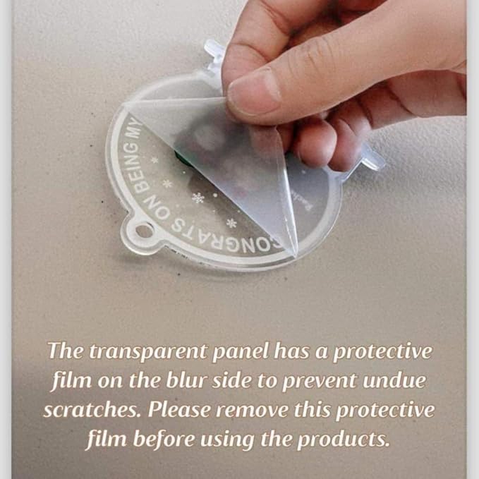 DOPTIKA Personalized Photo Christmas Ornament 2025, 2D Acrylic Hunting Ornaments for Christmas Tree, Personalized Photo Gifts for Hunters, Dad, Brother, Friends, Tree Decoration