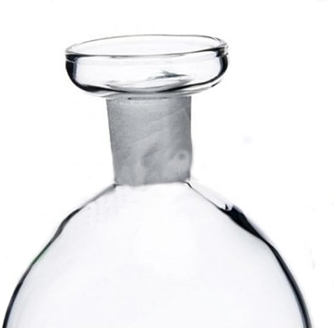 ELETON Cylindrical 8 oz Olive Oil Dispenser Bottle Glass with No Drip Spout -Olive Oil & Vinegar Dispenser Glass Cruet Decanter- Glassware Seal Handicraft Easy Clean Drip Free Bottles for Kitchen