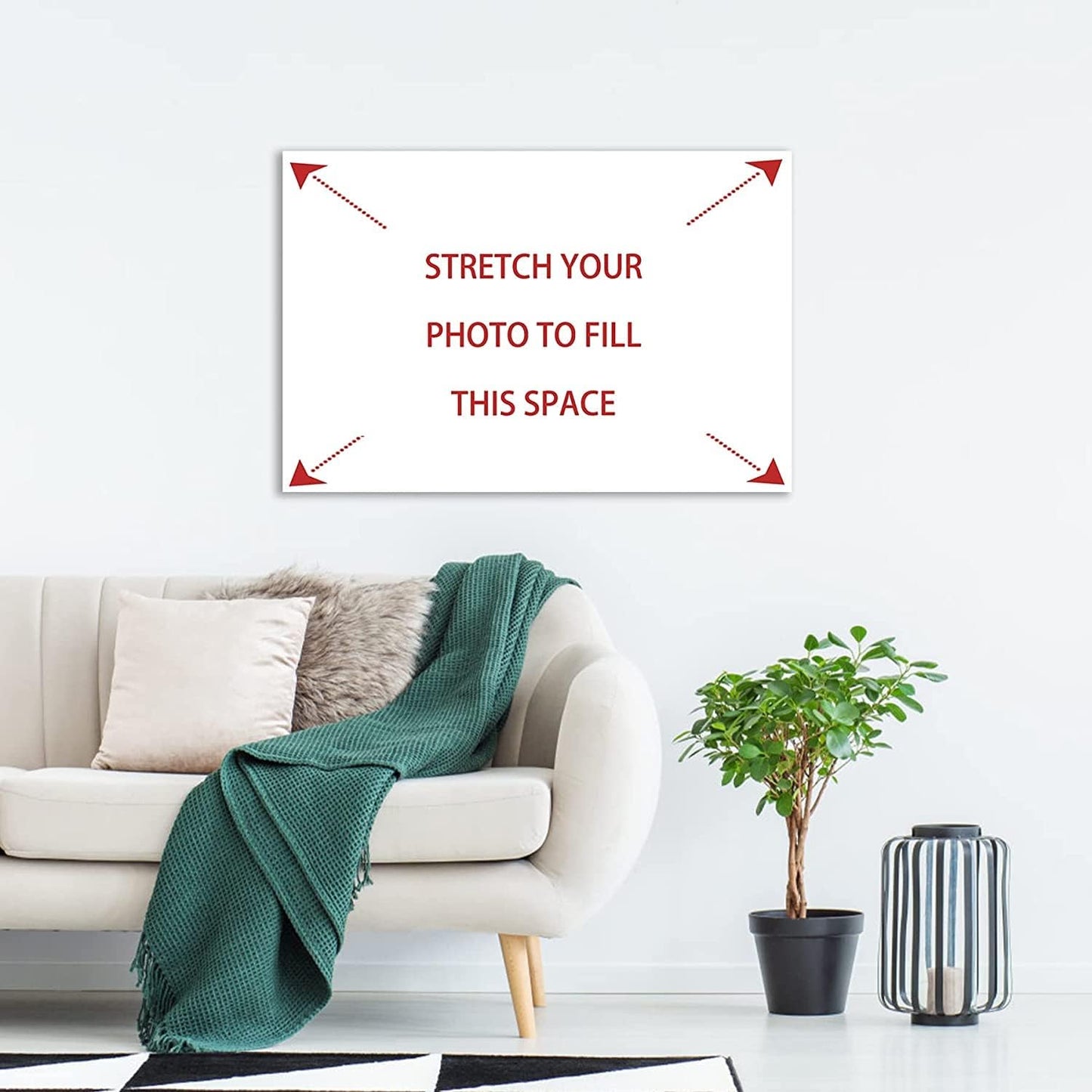 Laoife Custom Canvas Prints with Your Photos 18"x12" Wall Art, Custom photos on Canvas - Upload Your Image/Photo- Customizable photos, portraits and more, Ideal for Office, Living Room, Bedroom Wall Decor