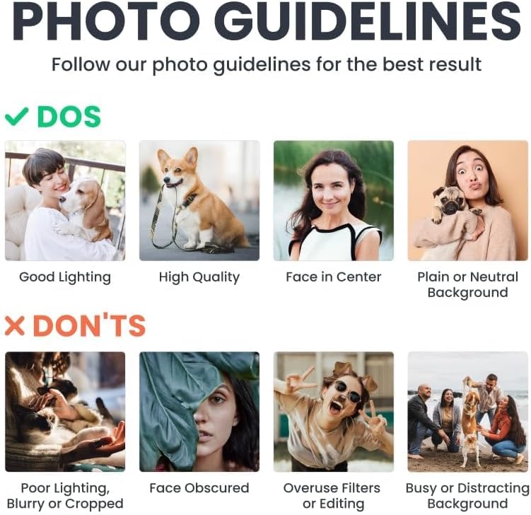 Pawfect House Personalized Christmas Ornament with Picture, Custom Christmas Ornament Gifts for Family, Personalized Photo Gifts for Mom Dad Kid, Funny Ornaments with Family Photo, Xmas Decorations