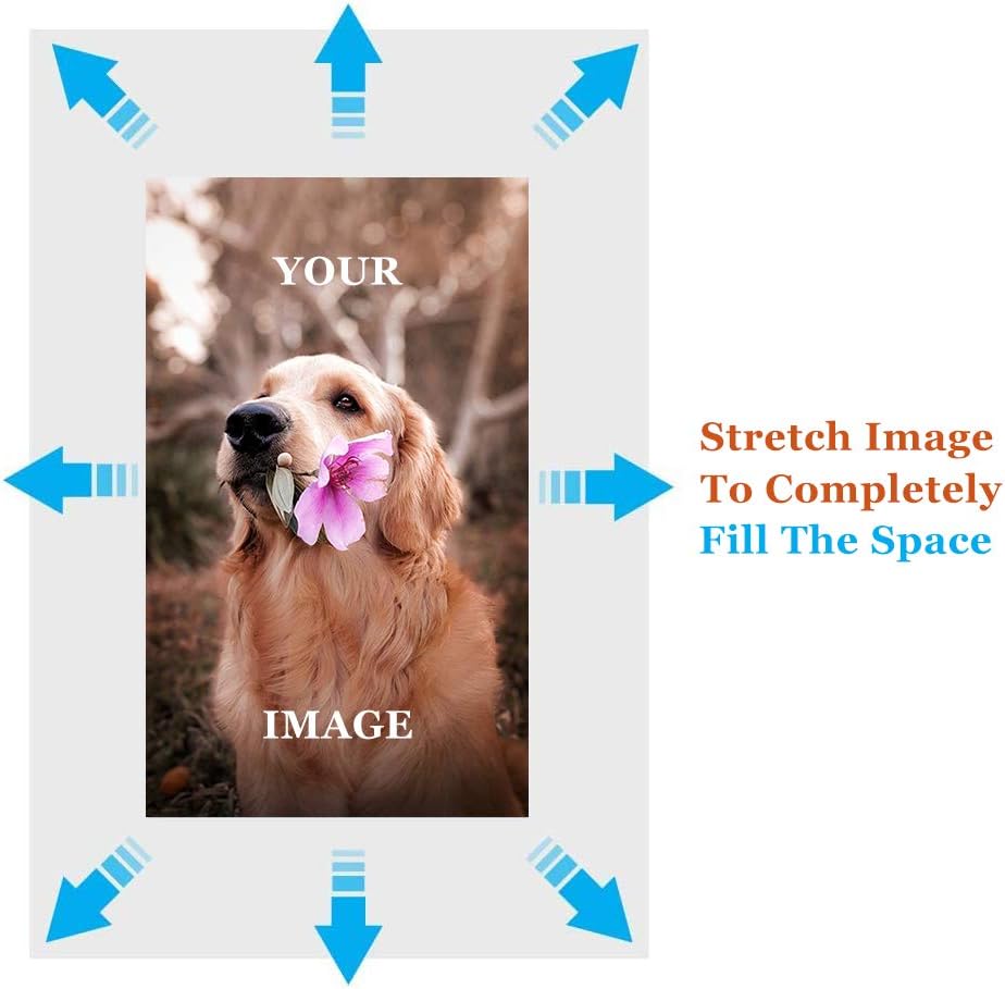 Laoife Custom Canvas Prints with Your Photos 46"x32", Canvas Photo Prints Custom, Personalized Canvas Wall Art for Office Home Bedroom Living Room Wall Decor, Gift for Father's Day Birthday Wedding