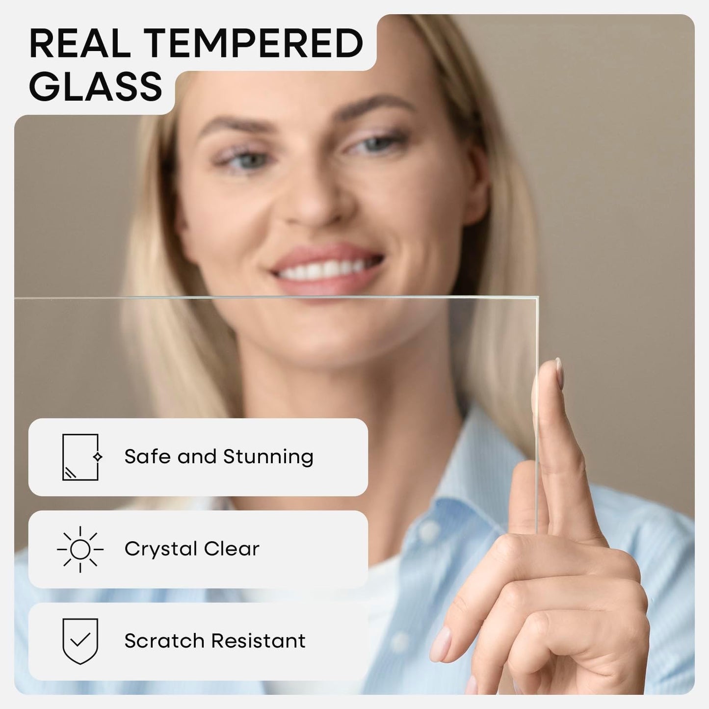 Homeforia 32x24 Poster Frame Wood, High End Natural Oak 24x32 Large Picture Frame with Mat 20x28, 24 x 32 Light Wooden Frame Matted to 20 by 28 Photo, 24by32 Frames, Tempered Glass, Wall Kit, Set of 1