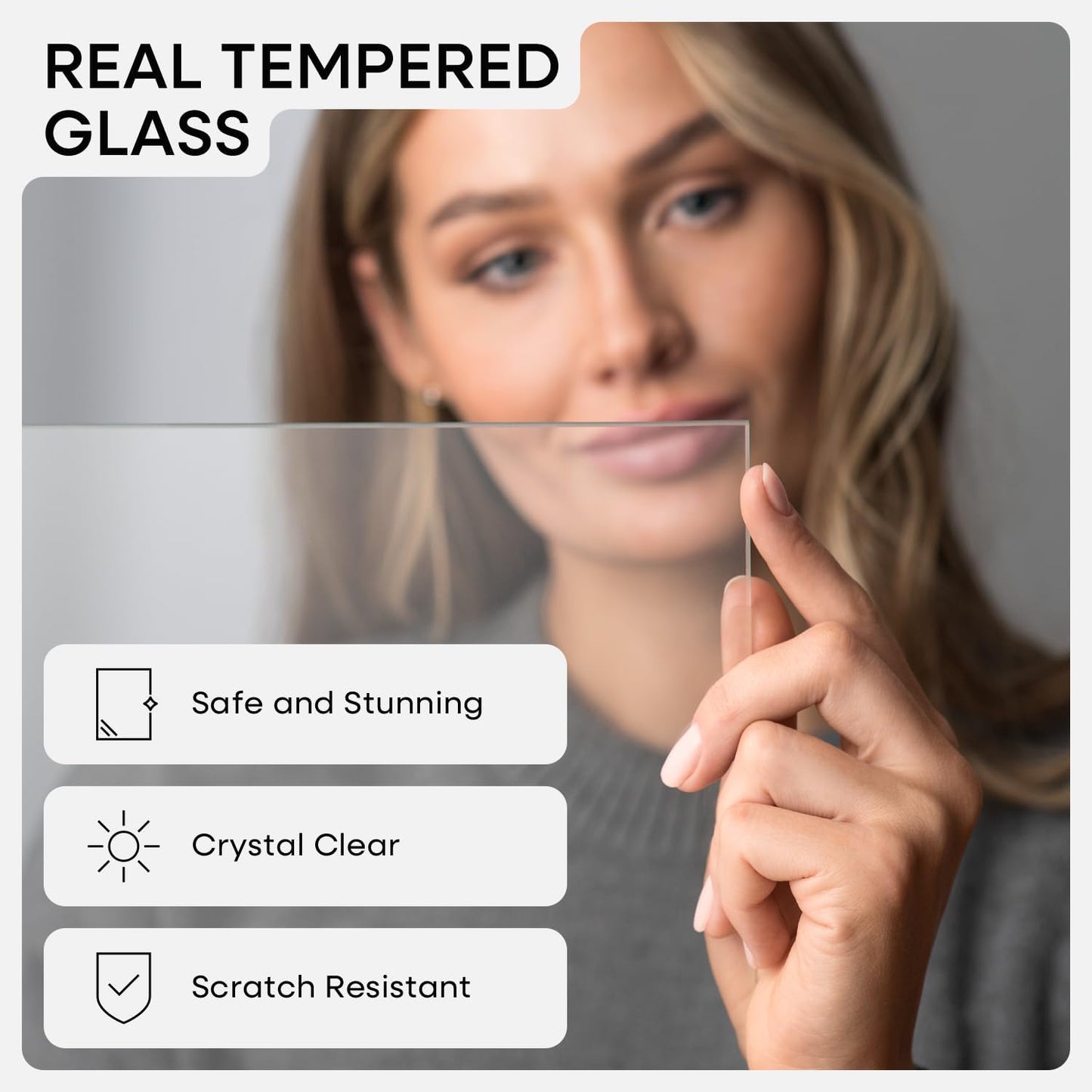 Homeforia 20x30 Poster Frame Black, High End Metal 20 x 30 Picture Frames with Mat 16 by 24 inch Photo, 30x20 Large Frame for Wall, 20x30 Thin Frame Matted to 16x24, Tempered Glass, Wall Kit, Set of 1