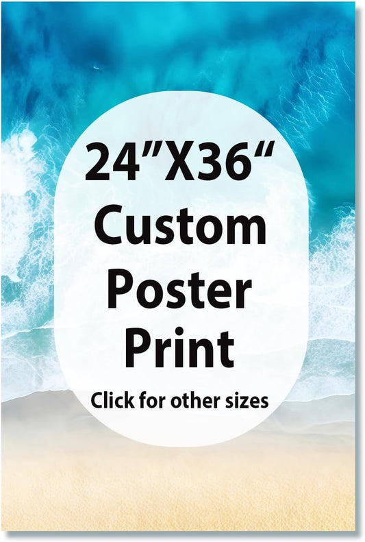 Canvas Prints With Your Photos, Custom Poster On Canvas (Unframed 24x36) Transform Your Photos Into Stunning Framed Wall Art Digitally Printed Photo To Canvas Ideal For Home Decor Gifts Keepsakes