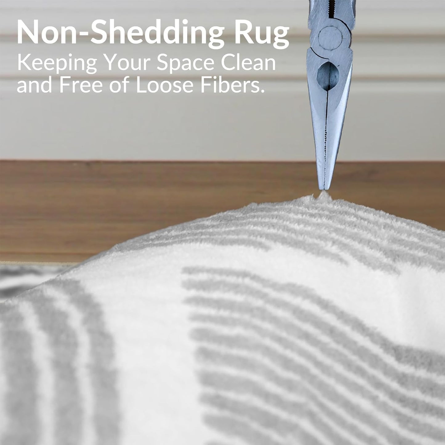 Ultra Soft Area Rug 6x9, Non Slip, Stain Resistant Living Room Rug, Washable Area Rugs for Living Room, Rugs for Bedroom, Modern Abstract Style (Gray, 6x9)