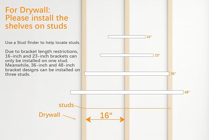 BAYKA Bathroom Floating Shelves for Wall – Bathroom Shelf Over Toilet Farmhouse Rustic Wood for Bedroom, Kitchen, or Living Room Decor – Rustic Brown, Set of 3, Sturdy Storage with 22lb Capacity