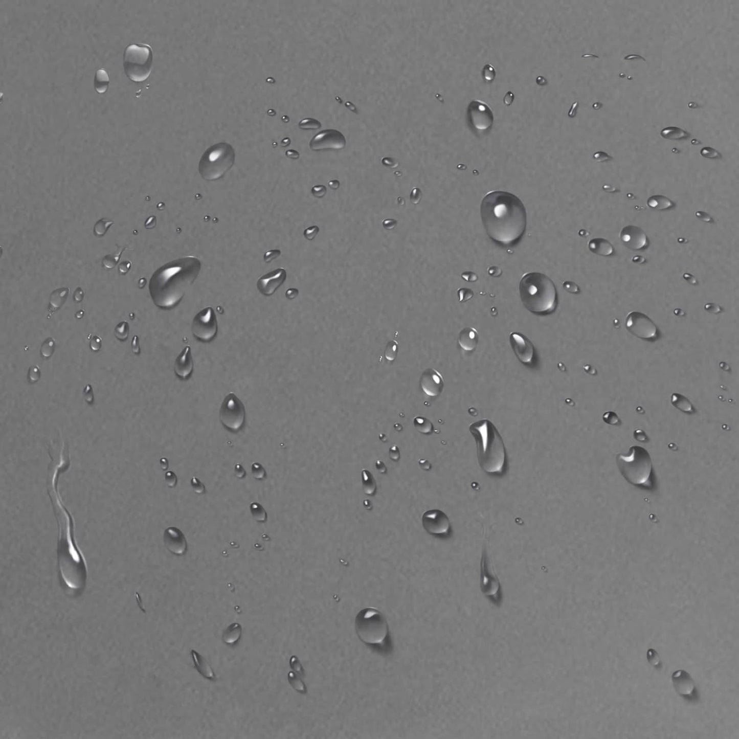 SuperO 2Pack Waterproof Spandex Table Cover for 6FT Table Universal Fitted Stretch Tablecloth for Party, Banquet, Wedding and Events-Gray