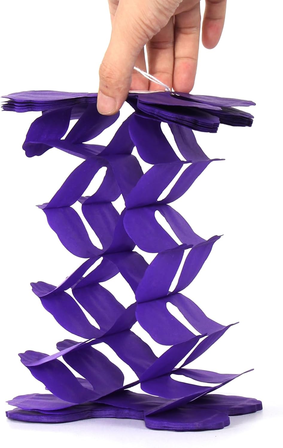 Black-Purple Orange Green Halloween Party-Decorations - 157Ft Four-Leaf Clover Streamers Garland Hanging Banner,Birthday Wedding Baby Bridal Shower Decor Hugtmr