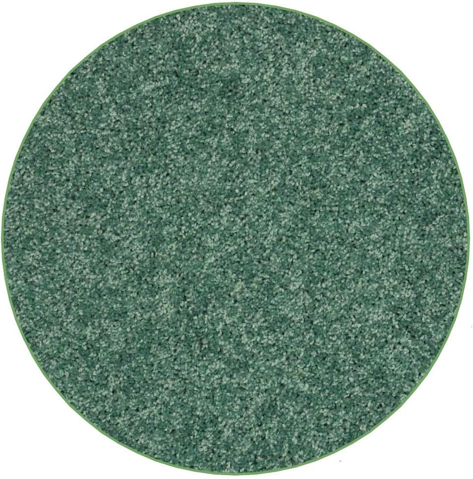 KOECKRITZ Soft and Colorful Kids Classroom Area Rugs (Passes Flammability Pill Test) Many Sizes and Bright Colors to Select from (7' Round, Froggy)