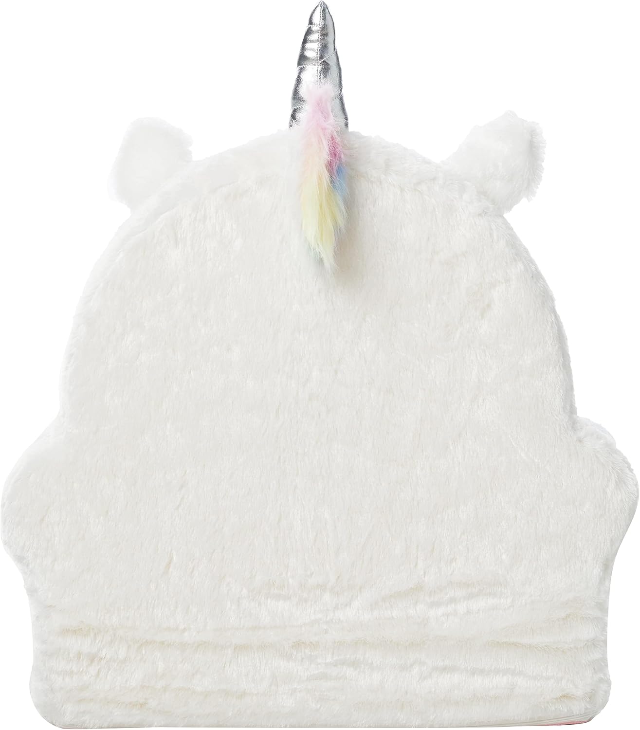 Amazon Basics Children's Plush Toddler Chair, Unicorn, Medium, Multicolor