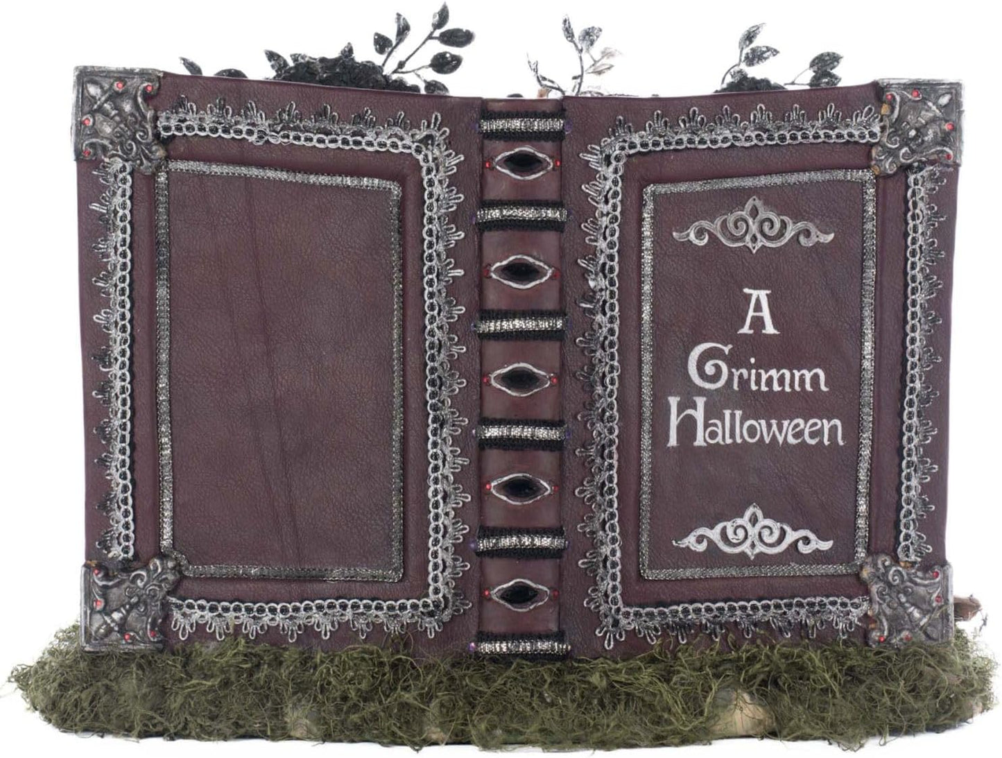 Katherine's Collection 2025 Hansel and Gretel Pumpkin Scene - Lighted Halloween Decoration with Resin Hansel and Gretel Fairy Tale - Grimm Halloween Decor & Eerie Ambiance