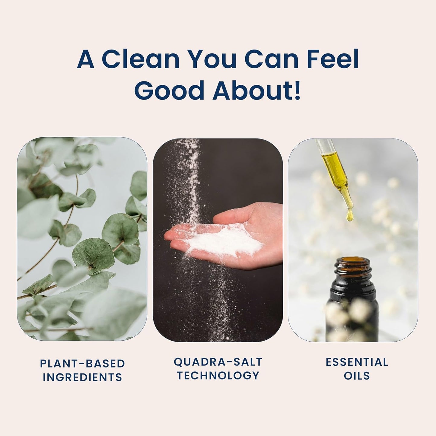 Laundry Detergent for Sensitive Skin | Gentle & Safe for Baby Clothes | Plant-Based | 3 Pack Refill Powder| Easy to Dissolve to Create a Liquid| Signature Wash Scented (150 Loads)