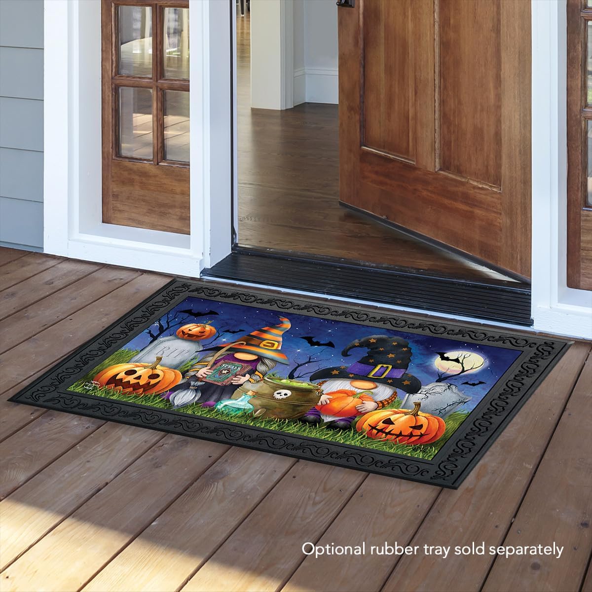 Briarwood Lane Halloween Gnomes Humor Doormat