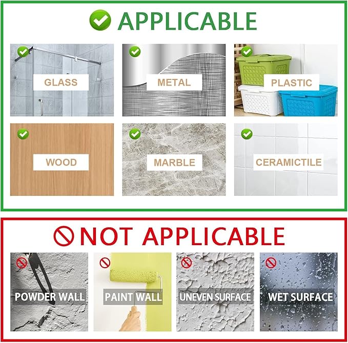 PMMASTO Adhesive Acrylic Spice Rack Organizer for Wall with 2 Nano Double Sided Tape, Spice Shelf Organization for Kitchen Cabinet Door/Pantry Door, Wall Mount Seasoning Rack (Clear-4 Pack)