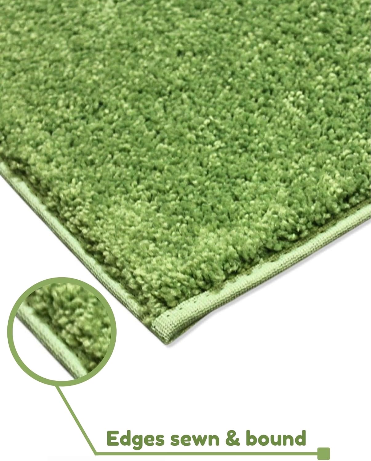 KOECKRITZ Soft and Colorful Kids Classroom Area Rugs (Passes Flammability Pill Test) Many Sizes and Bright Colors to Select from (5' Round, Lime)