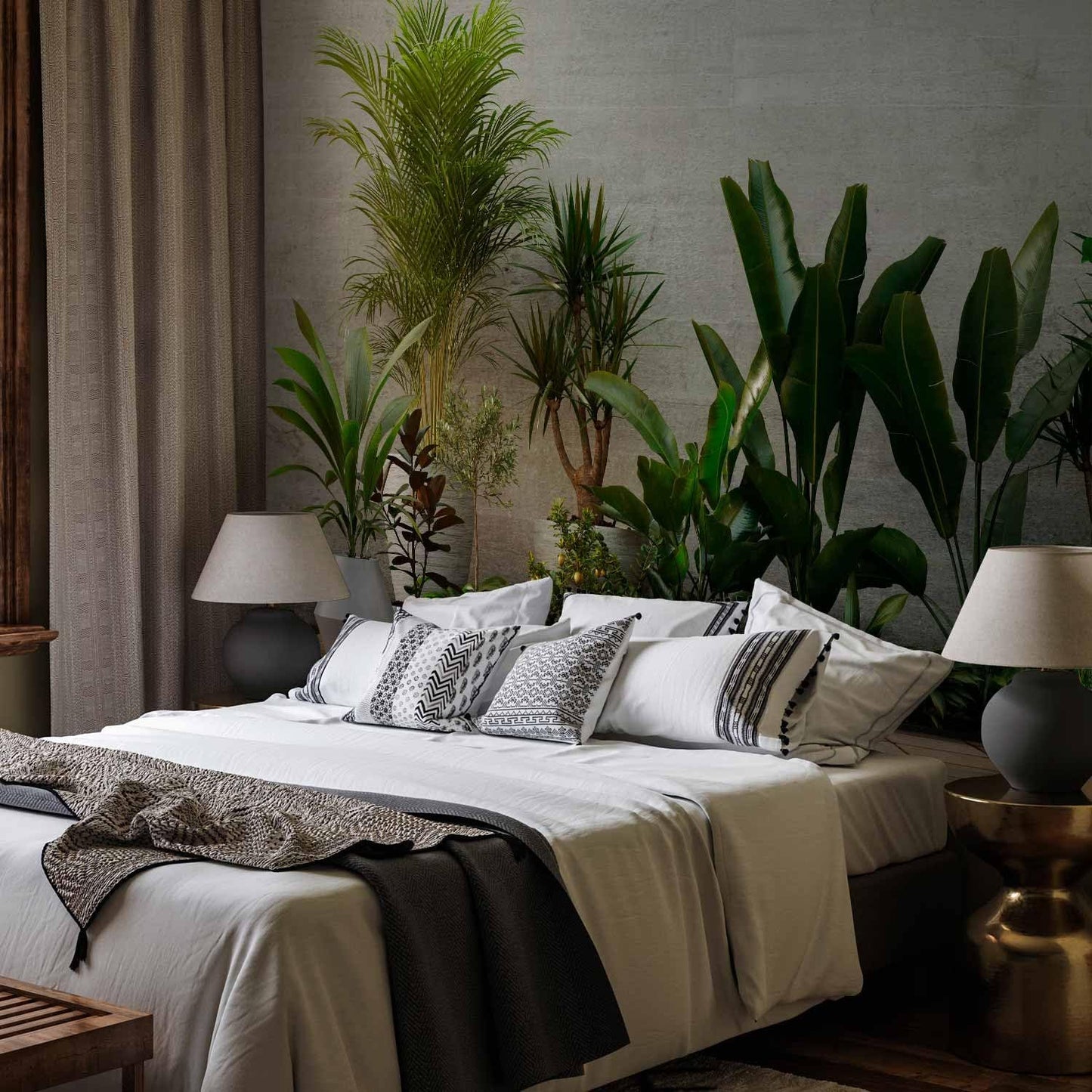 artgeist Premium Wall Mural Nature 98x69 in - XXL Non-Woven Wallpaper Fleece Wall Decor Photo Print Picture Image Design Botanics Plants 3D Effect b-B-0600-a-a