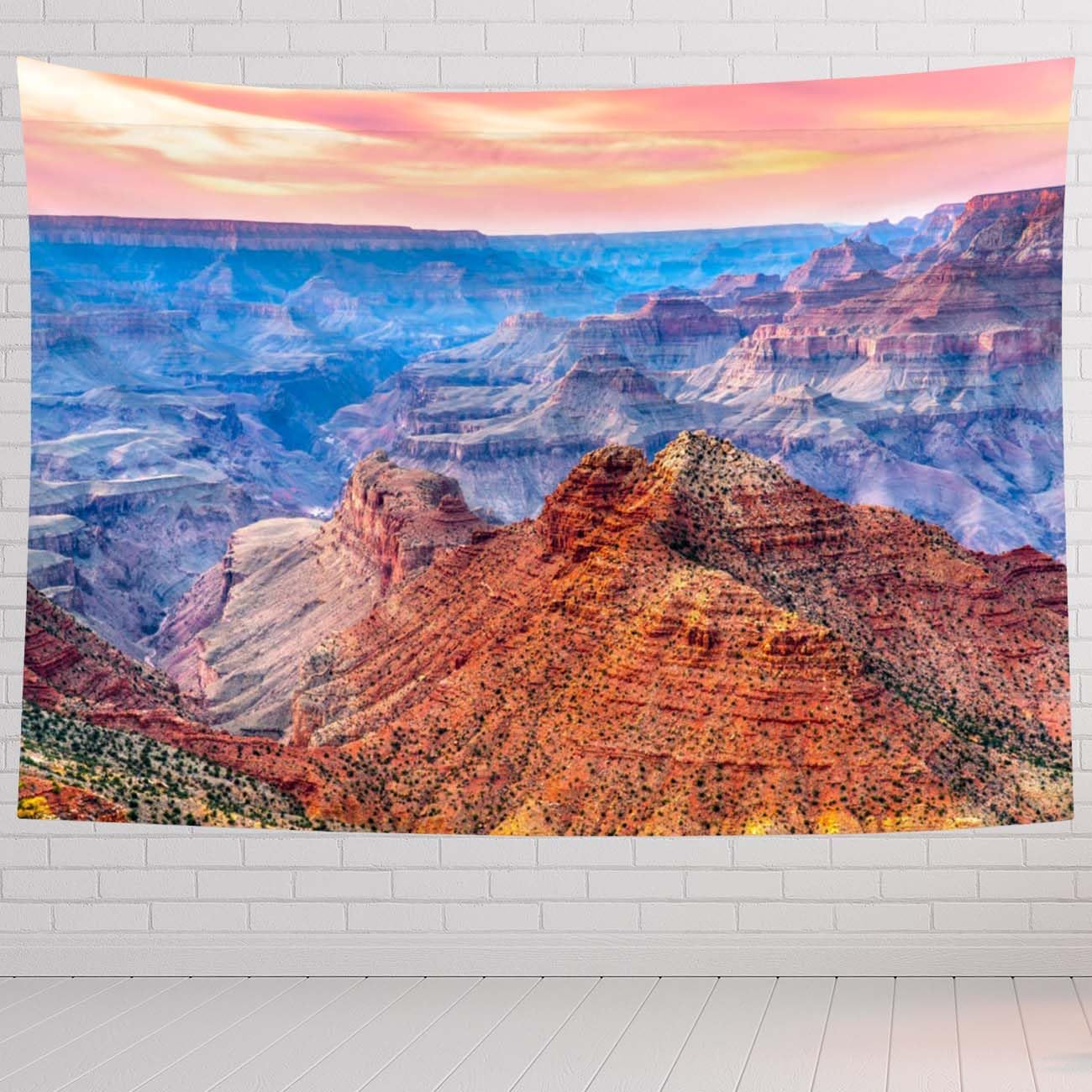 Canyon Tapestry For Bedroom Grand Canyon Arizona United States Of America Tapestries Wall Hanging For Living Room Dorm Office 90×60 In