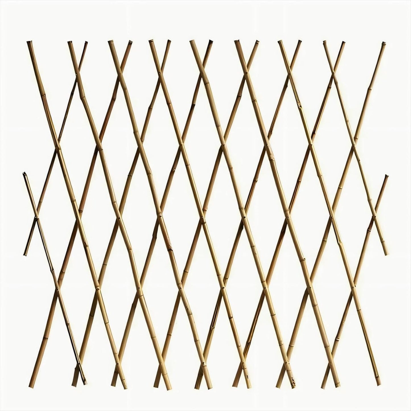 Expandable Bamboo Trellis Fence - 48x72 Inch, Climbing Plants, Eco-Friendly, Easy Installation,Lattice Fence
