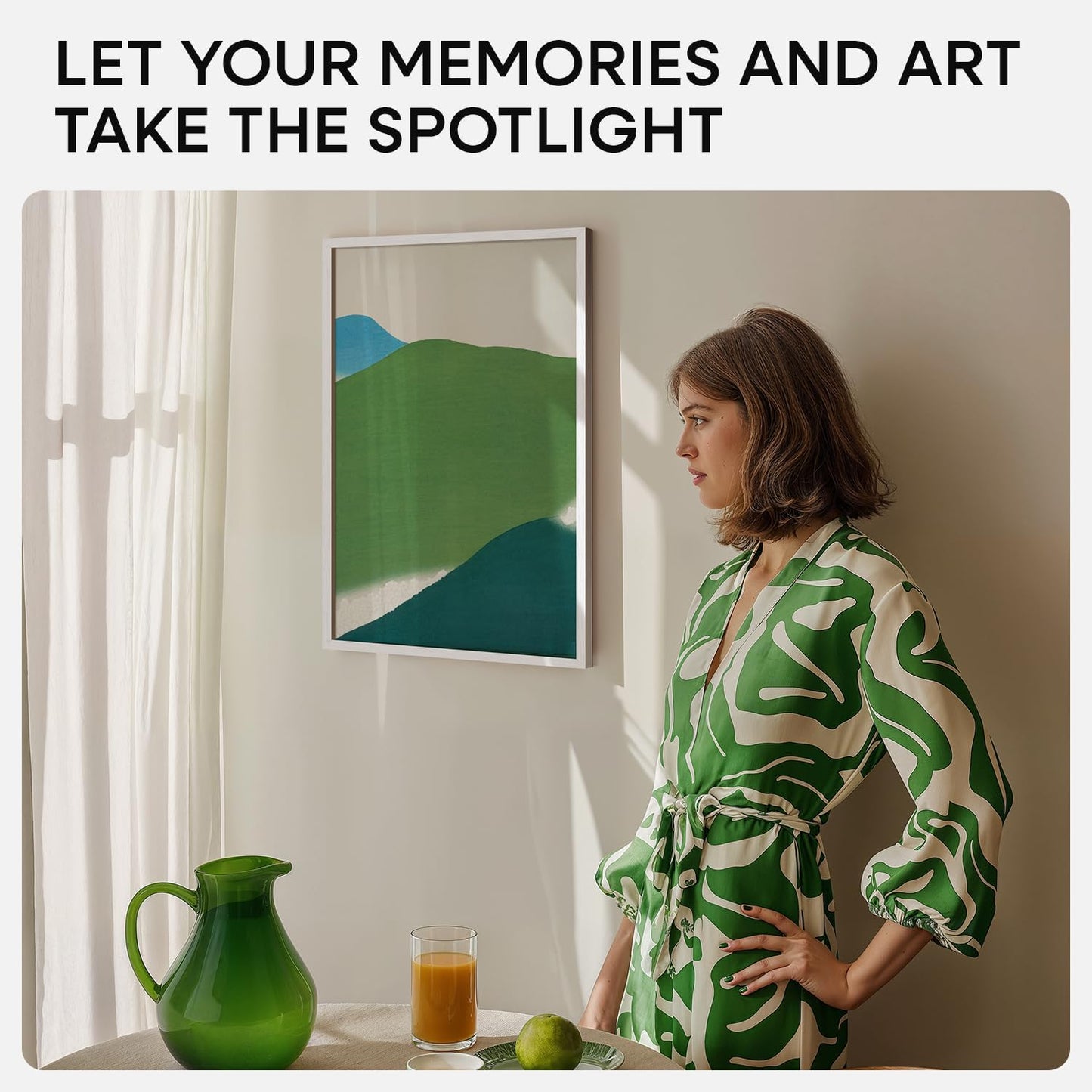 Homeforia 14x22 Picture Frame White, High End Oak 14x22 White Wood Frame with Mat 12x16 Photo, 14 x 22 Wooden Poster Frames Matted to 12 by 16, 22x14 Hanging Frames, Tempered Glass, Wall Kit, Set of 1