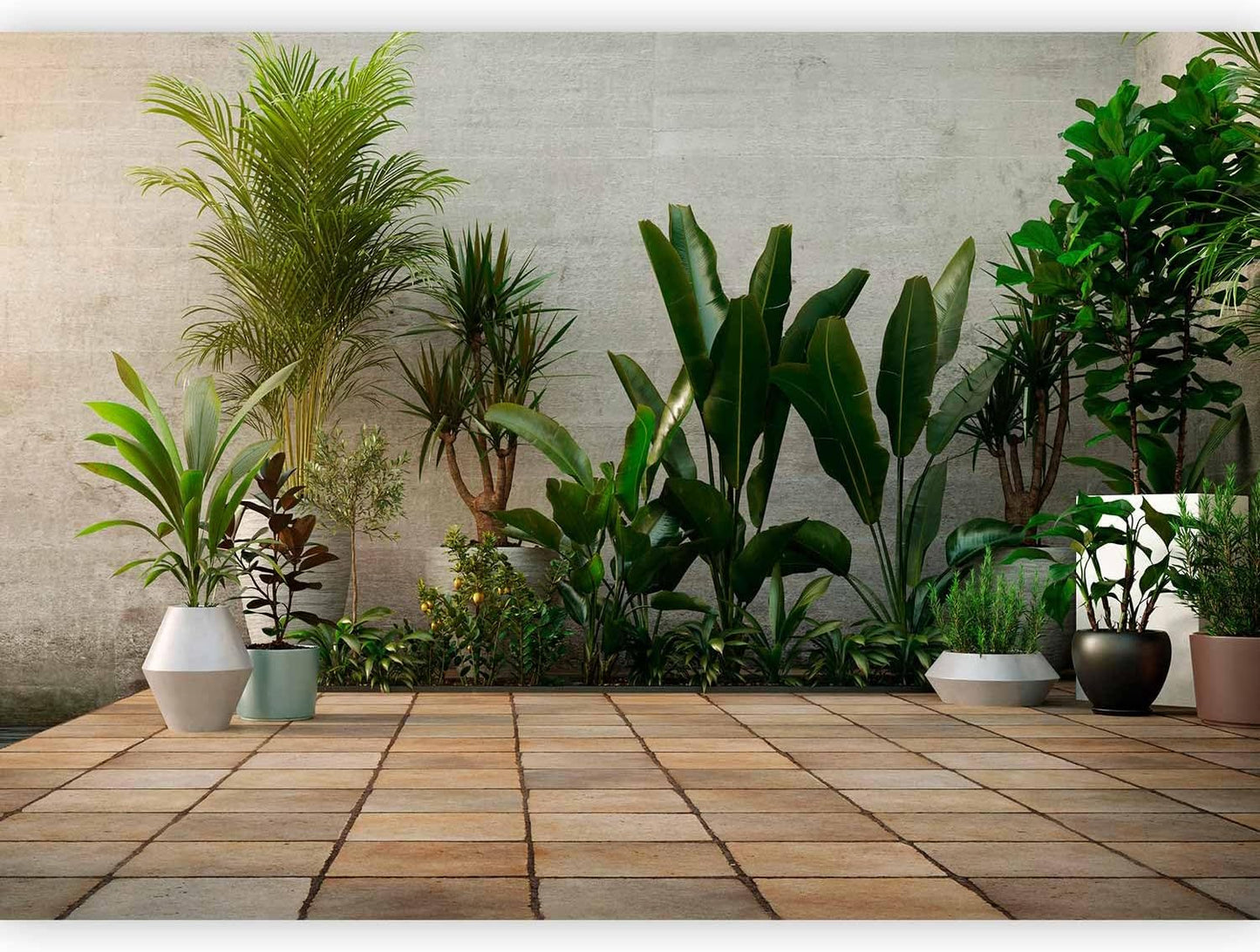 artgeist Wall Mural Nature 193x138 in - XXL Peel and Stick Self-Adhesive Wallpaper Removable Large Sticker Foil Wall Decor Print Picture Image Design Botanics Plants 3D Effect b-B-0600-a-a