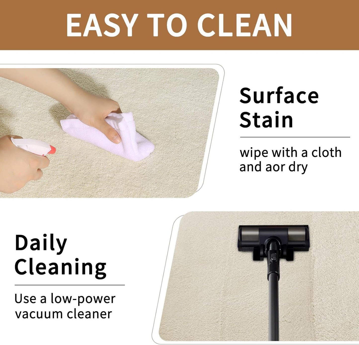 Sour Lemon 9x12 Area Rugs for Living Room, Soft Large Area Rug Fluffy Rugs for Bedroom，Machine Washable Area Rug Non Slip Carpet Rug for Living Room Playroom Kids Room Home Decor