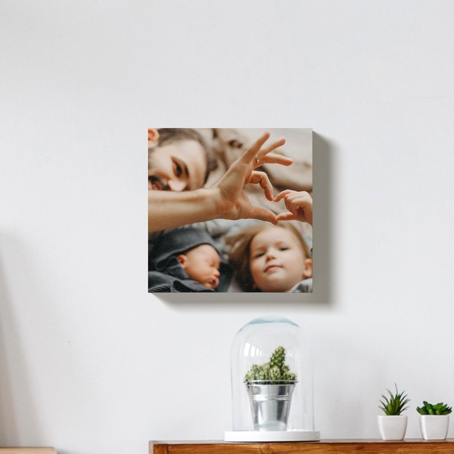 BuildASign Custom Canvas Prints with Your Photos – Personalized Picture To Canvas Wall Art, Perfect for Home Decor, Gifts & Keepsakes, Ready to Hang (12" L x 12" W x 1.5”D)