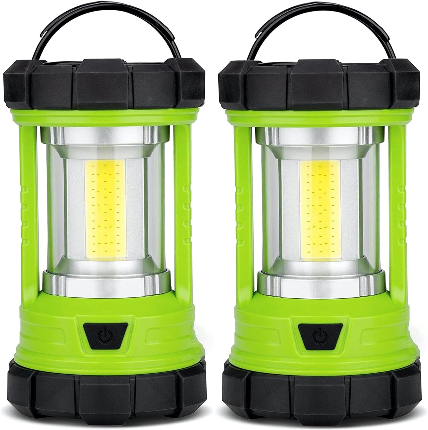 Rechargeable Camping Lantern, 3000LM 5 Light Modes Camping Light 4400 Capacity Phone Charger LED Impact-Resistant Flashlight Lantern Portable Waterproof Hurricane Lanterns for Emergency