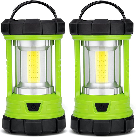 Rechargeable Camping Lantern, 3000LM 5 Light Modes Camping Light 4400 Capacity Phone Charger LED Impact-Resistant Flashlight Lantern Portable Waterproof Hurricane Lanterns for Emergency