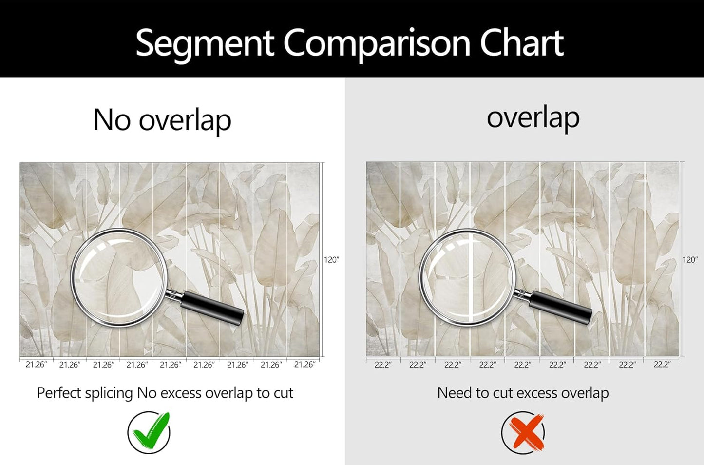 Banana Leaf Wallpaper Beige Tropical Plants Leaves Wall Mural Living Room Bedroom (Not Peel and Stick)