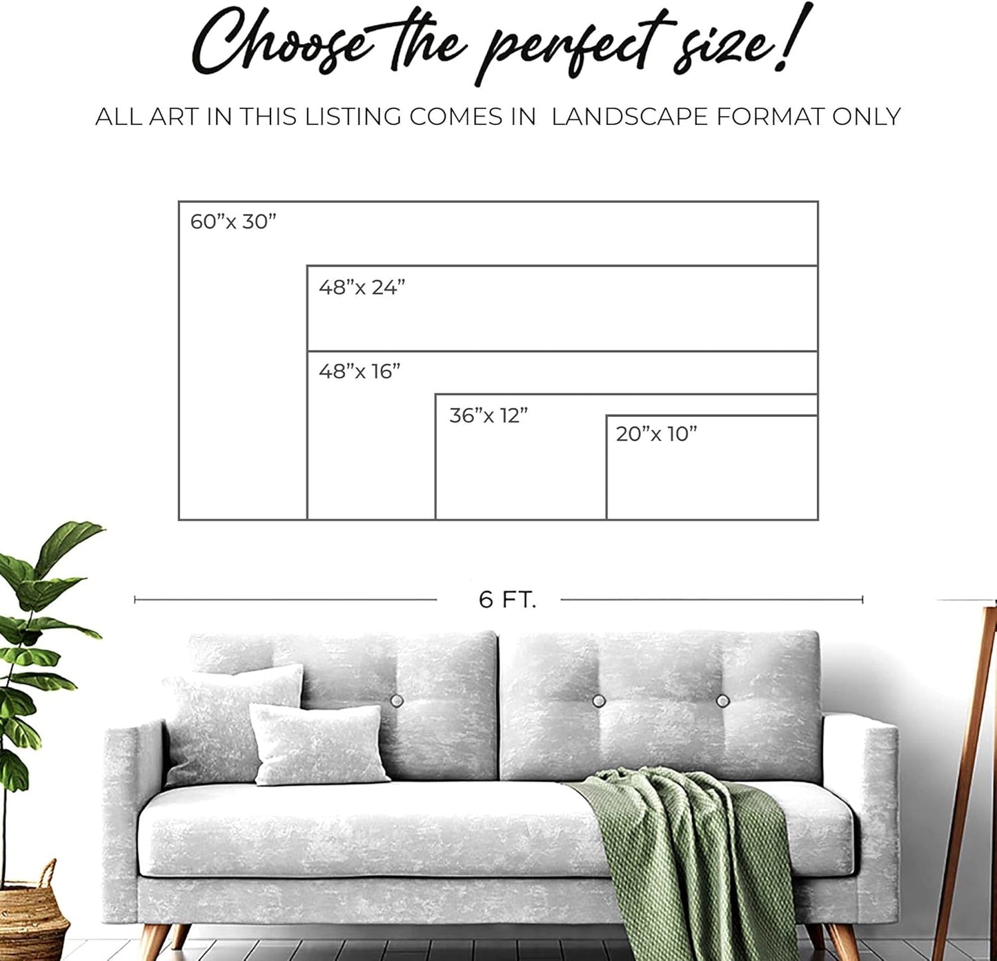 Tailored Canvases Gothic Family Wall Decor - Personalized Grunge Vintage Skeleton Room Decor for Home, Halloween Lovers, Men & Women for Bedroom, Living Room - Custom Couple Name, White Print, 36"x12"