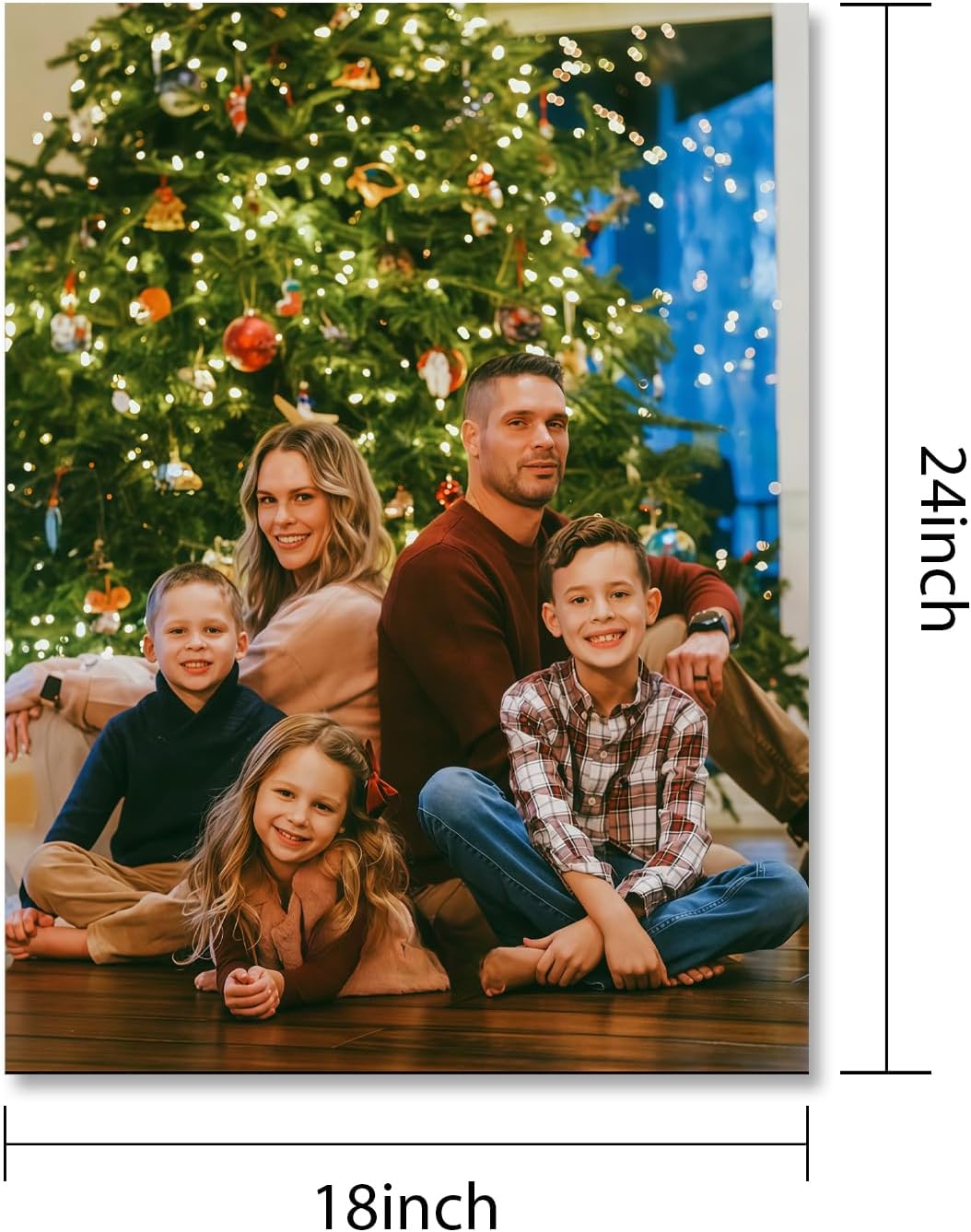 Canvas Prints With Your Photos, Custom Poster On Canvas (Unframed 18x24) Transform Your Photos Into Stunning Framed Wall Art Digitally Printed Photo To Canvas Ideal For Home Decor Gifts Keepsakes