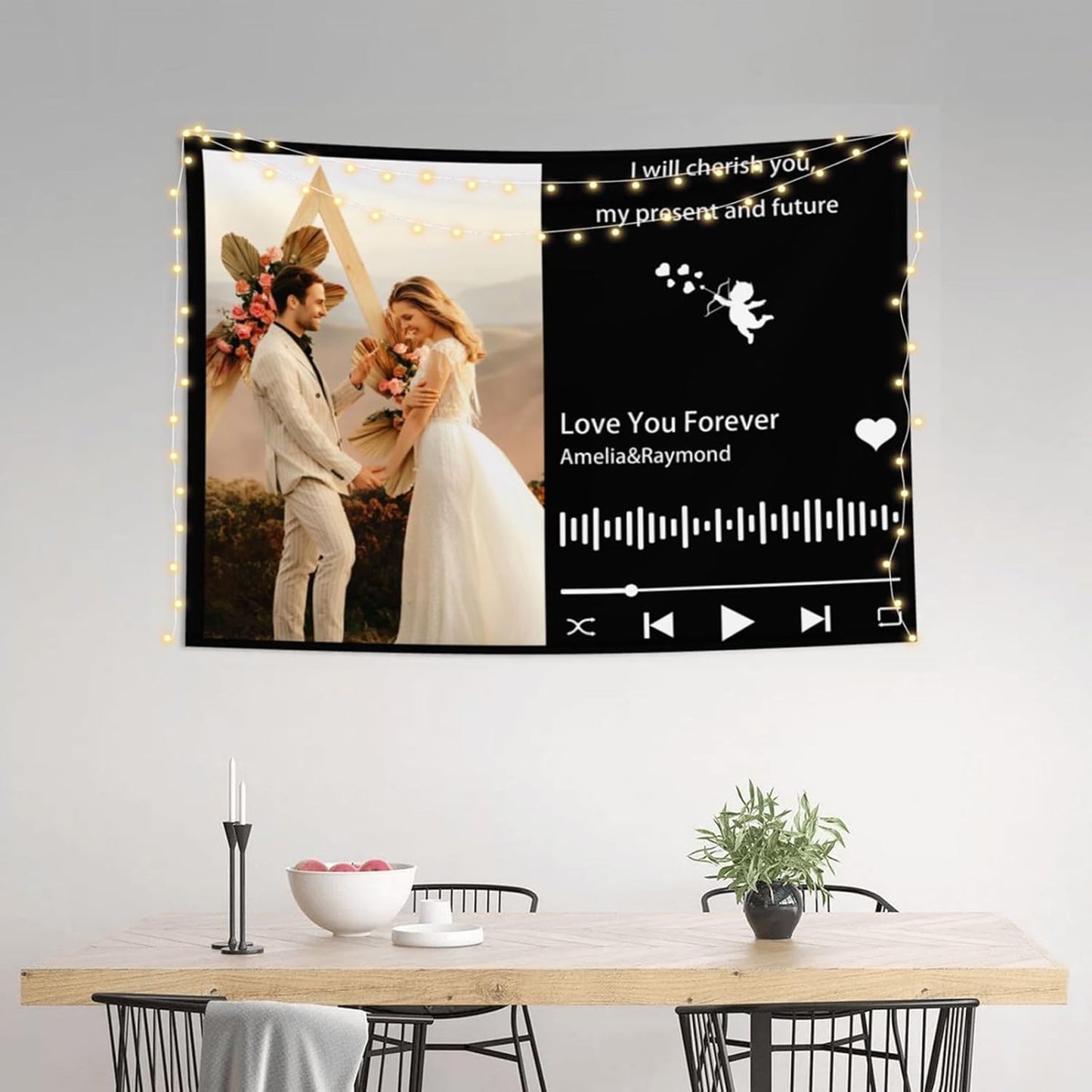 Custom Tapestry For Wall Bedroom Custom Backdrop Personalized Image Text Photo Customized Funny Tapestry Banners And Signs Song Horizontal Tapestrys