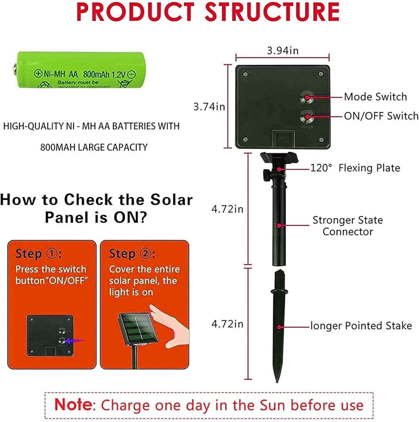 Purple and Orange Solar Halloween Lights Outdoor, Total 80 FT 240 LED Solar Powered Waterproof Fairy Lights 8 Modes Copper Black Wire Lights for Halloween Party Tree Wedding Yard Decorations, 2 Pack