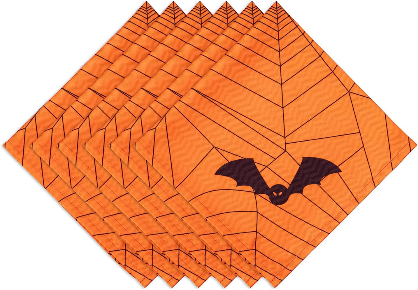 YiHomer Halloween Silhouettes Tabletop for Halloween Decorations, Dinner Parties and Scary Movie Nights, Horror Night, Napkin Set, 20 x 20