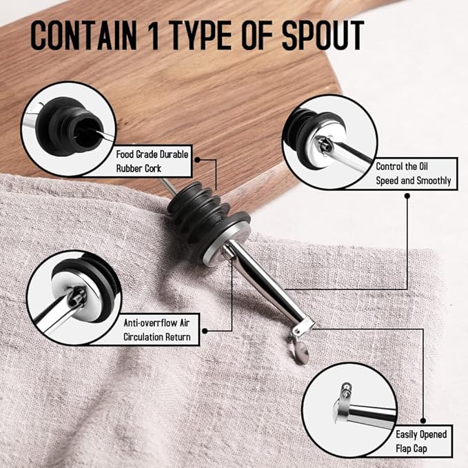 Sweejar Ceramic Olive Oil Dispenser Bottle, 20 Oz Relief Opaque Oil Cruet Protects Oil To Reduce Oxidation, Suitable for Storage Oil, Vinegar, Soy Sauce, Coffee Syrup, Liquids, Pack of 1 (White)