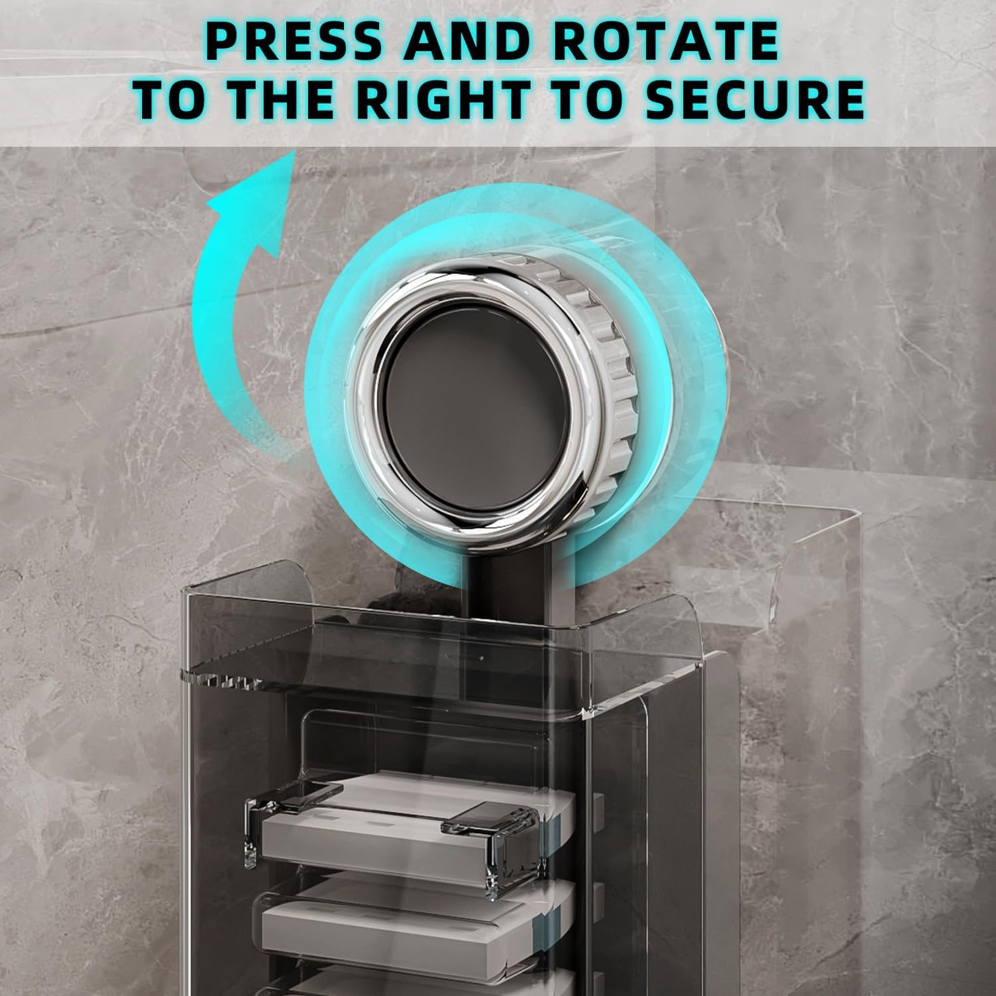 Disposable Toilet Brush with Replaceable Heads, Wall-Mounted Holder, Hygienic Bathroom Cleaning Tool (WhiteToilet Brush + 8 Refills)