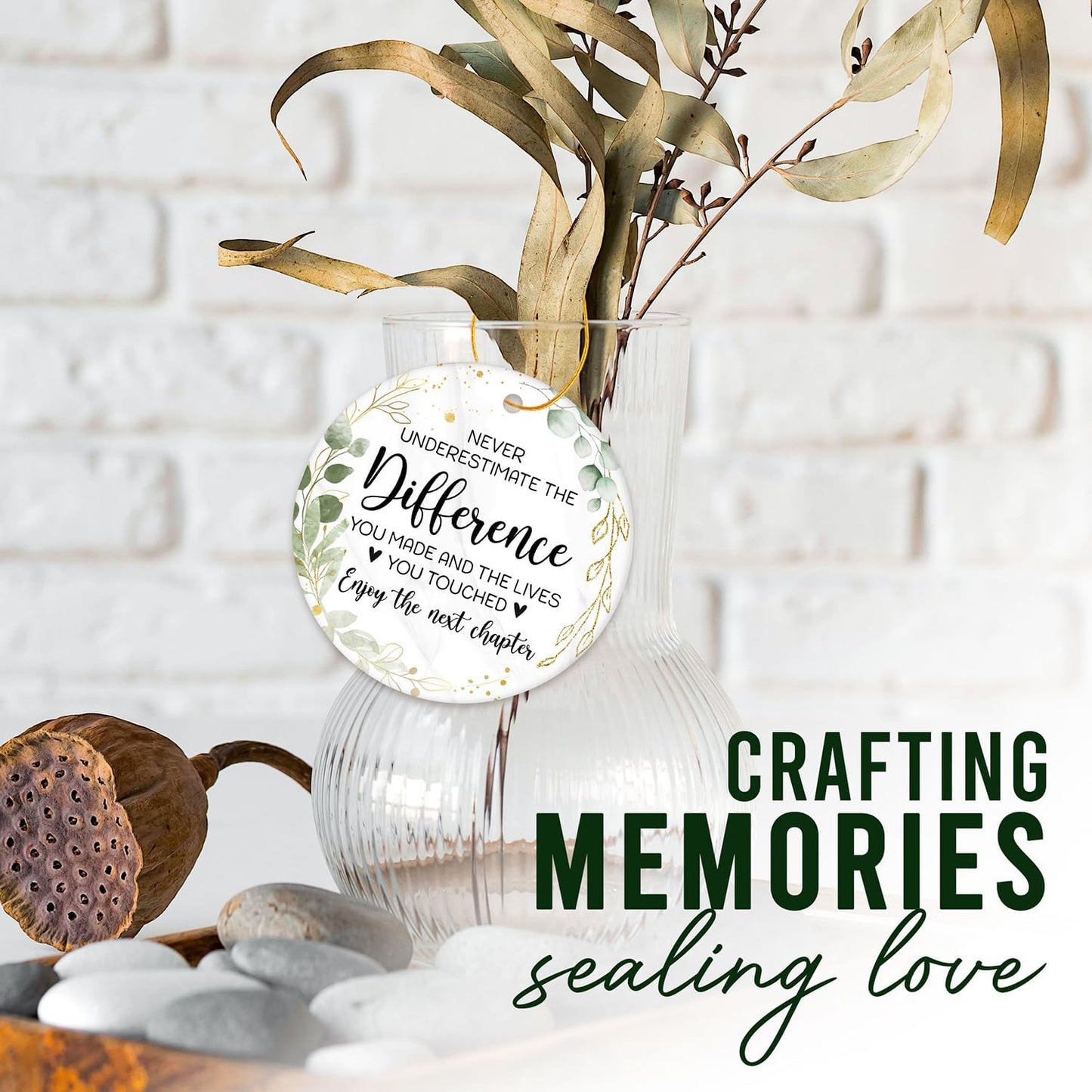 HEXMOZ Retirement Ornament 2025 - Retirement Gifts for Women, Men 2025 - Retired Gifts for Coworker, Boss, Teacher, Nurse - Retired Christmas Ornament - Christmas Decoration