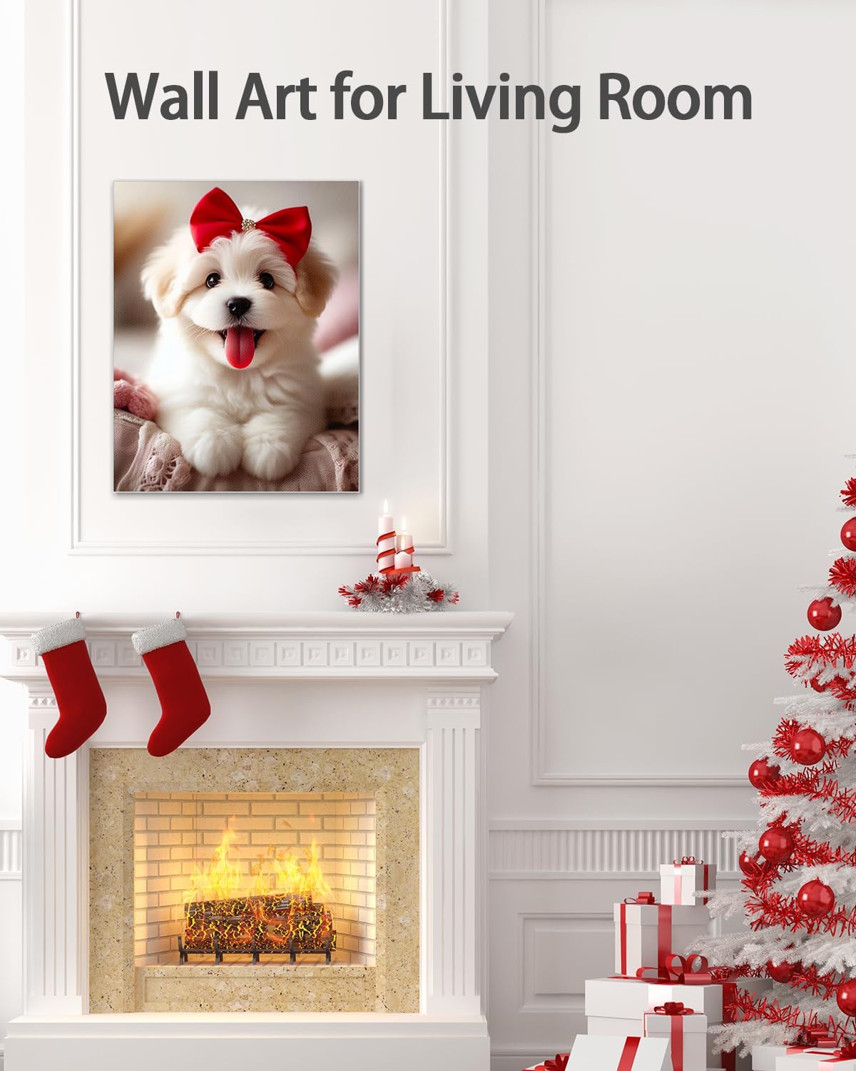 AbcCustomize Canvas Prints with Your Photos，Custom Canvas Wall Art for Bedroom, Living Room, Farmhouse Decor，Personalized Gifts Canvas Prints for Family，Friend，Lover，Pet