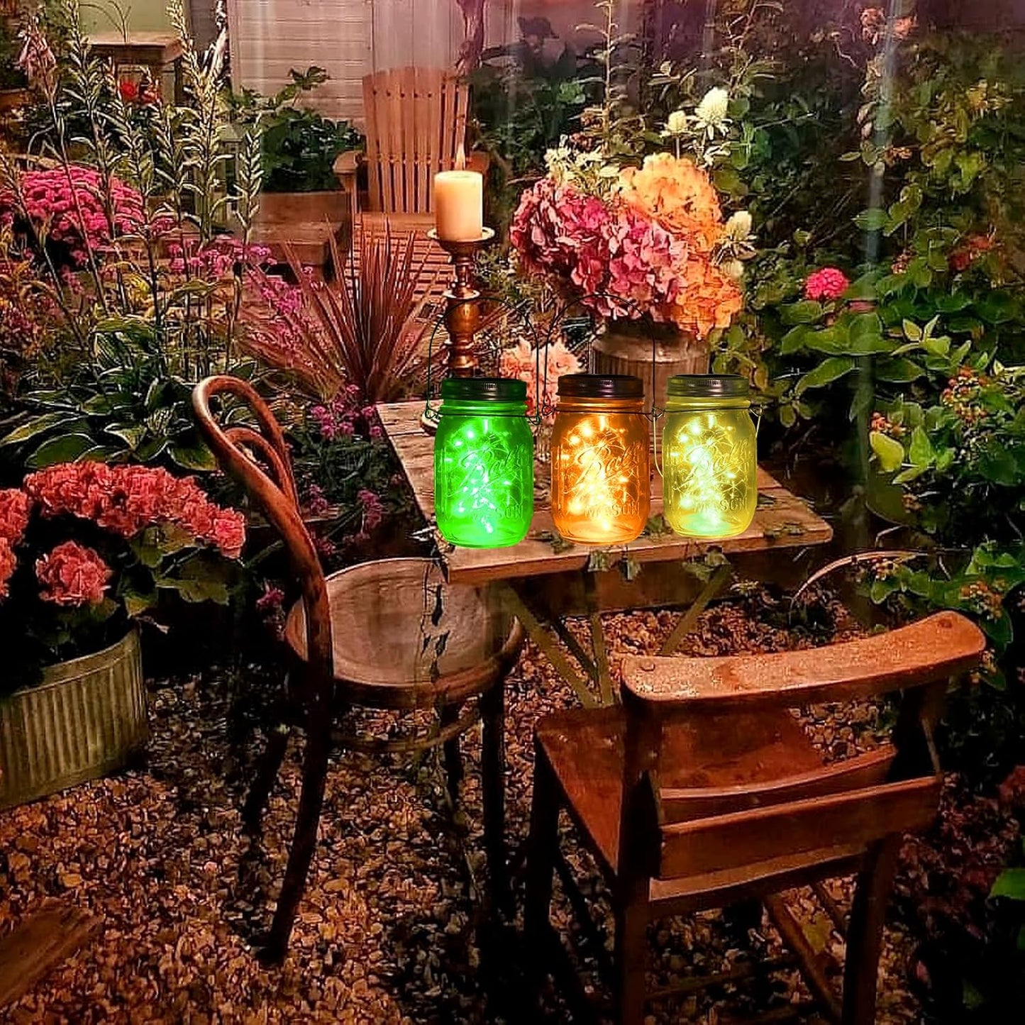 ZNYCYE Mason Jar Solar Lights for Outside, 12 Pack 30LED Fairy Firefly Lights Mason Jar Solar Lids Outdoor Waterproof String Lights with Hangers(NO Jars) for Patio Garden Yard Lawn Decor(6 Colors)