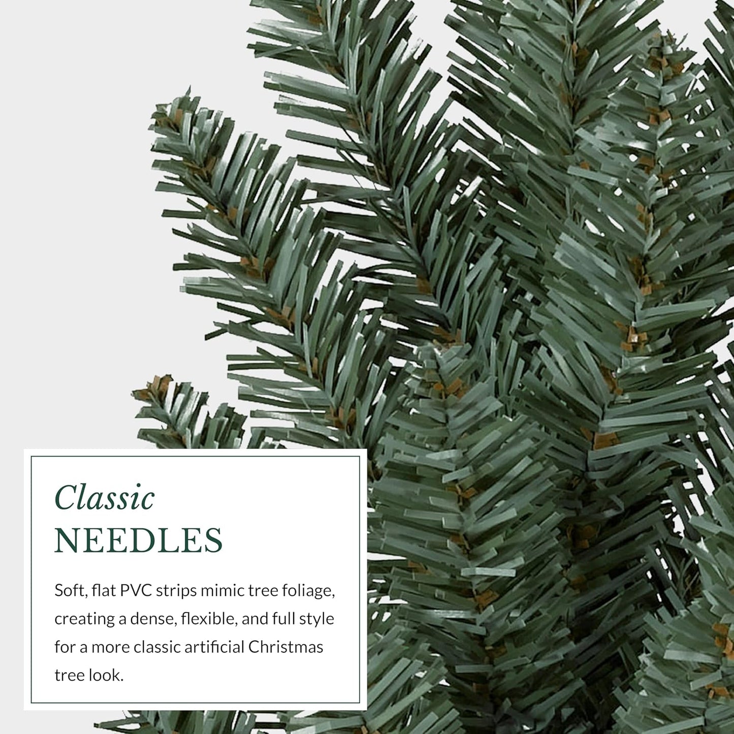 Balsam Hill 9ft Pre-Lit Classic Blue Spruce - Artificial Christmas Tree with 1500 LED Clear Lights, Easy Plug Technology, Premium Stand & Storage Bag for Indoor Holiday Decorating